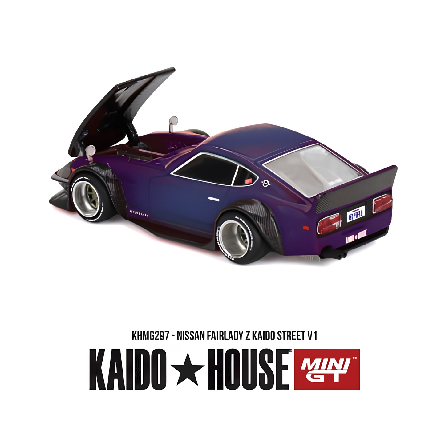 Nissan Fairlady Z V1 - Mini GT x Kaido Street (PRE ORDEN)