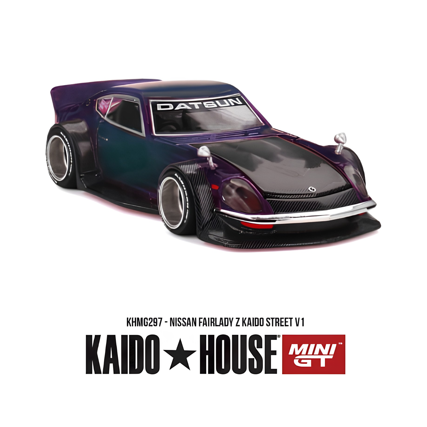 Nissan Fairlady Z V1 - Mini GT x Kaido Street (PRE ORDEN)