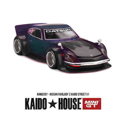 Nissan Fairlady Z V1 - Mini GT x Kaido Street (PRE ORDEN)