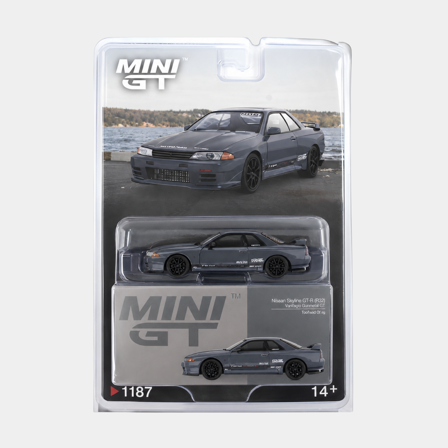 Nissan R32 Top Secret Stealth Grey - (PRE ORDEN)