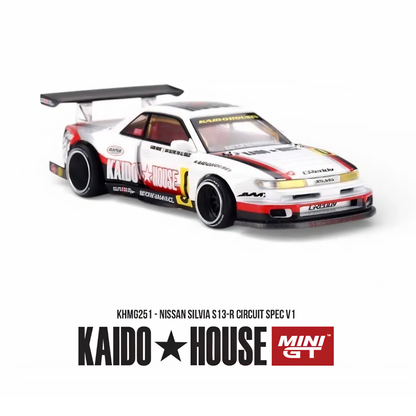 Nissan Silvia S13-R - Circuit Spec V1 - Mini GT x Kaido House (PRE ORDEN)