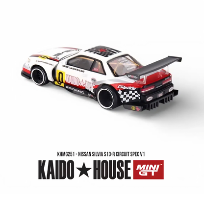 Nissan Silvia S13-R - Circuit Spec V1 - Mini GT x Kaido House (PRE ORDEN)