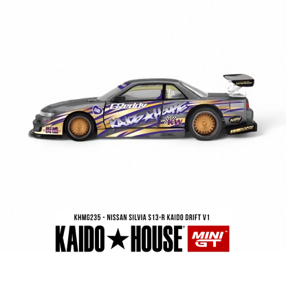 Nissan Silvia S13-R - Kaido Drift V1 - Mini GT x Kaido House (PRE ORDEN)