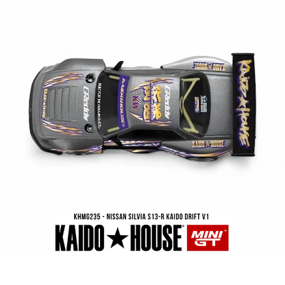 Nissan Silvia S13-R - Kaido Drift V1 - Mini GT x Kaido House (PRE ORDEN)