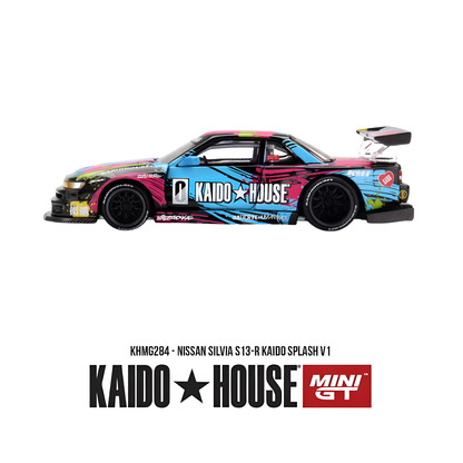 Nissan Silvia S13-R Kaido Splash V1 - Mini GT x Kaido House (PRE ORDEN)