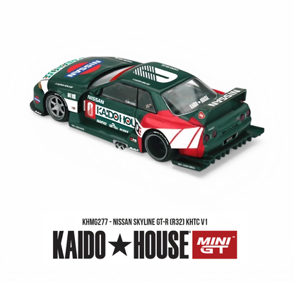 Nissan Skyline GT-R (R32) - KHTC V1 - Mini GT x Kaido House (PRE ORDEN)