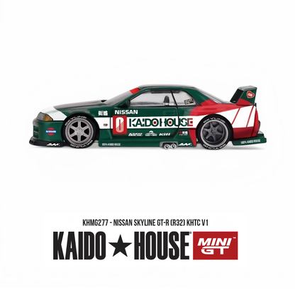 Nissan Skyline GT-R (R32) - KHTC V1 - Mini GT x Kaido House (PRE ORDEN)