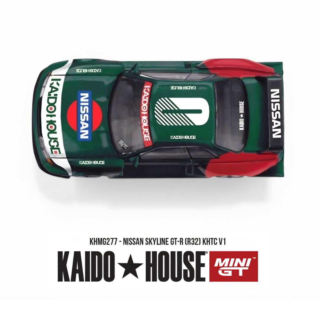 Nissan Skyline GT-R (R32) - KHTC V1 - Mini GT x Kaido House (PRE ORDEN)