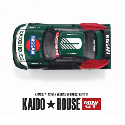 Nissan Skyline GT-R (R32) - KHTC V1 - Mini GT x Kaido House (PRE ORDEN)