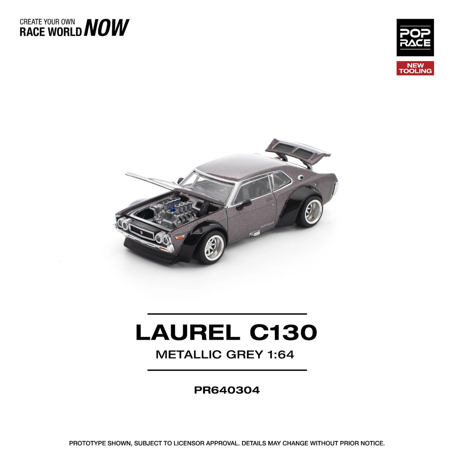 Laurel C130 Metallic Grey - (PRE ORDEN)