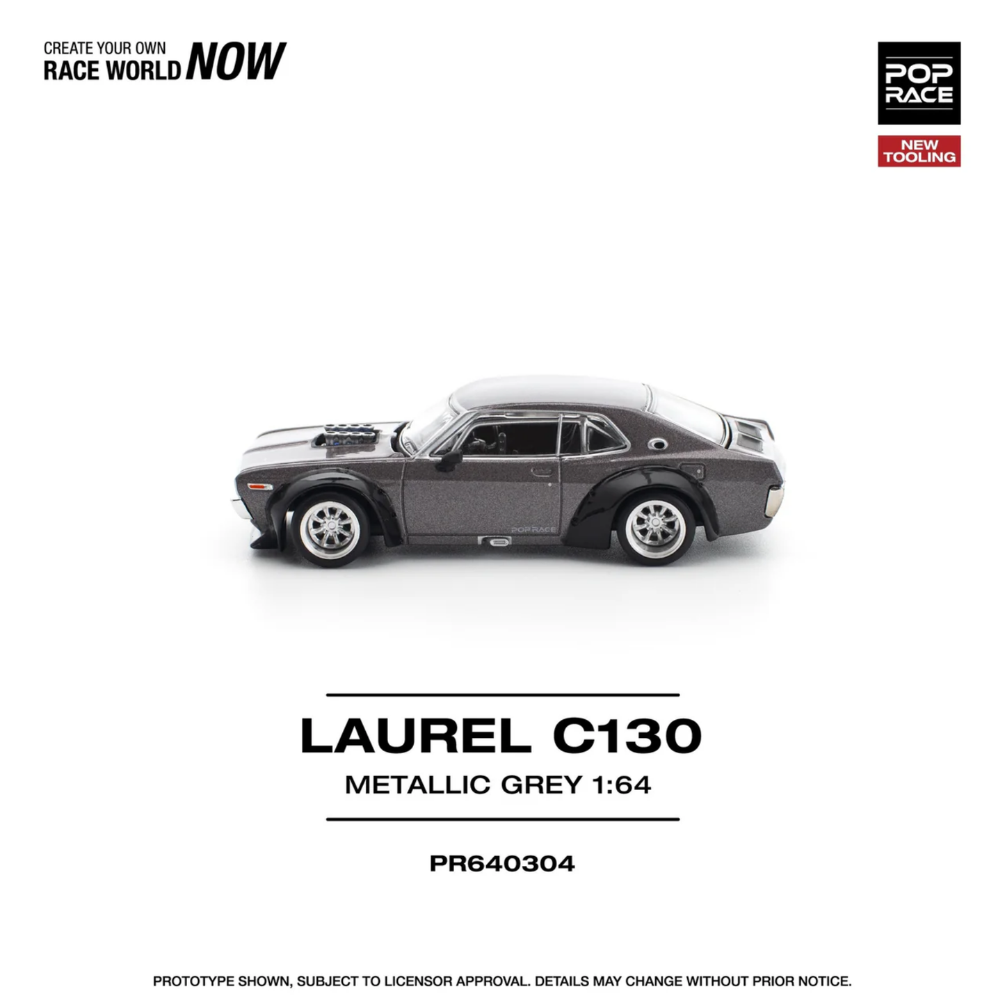 Laurel C130 Metallic Grey - (PRE ORDEN)