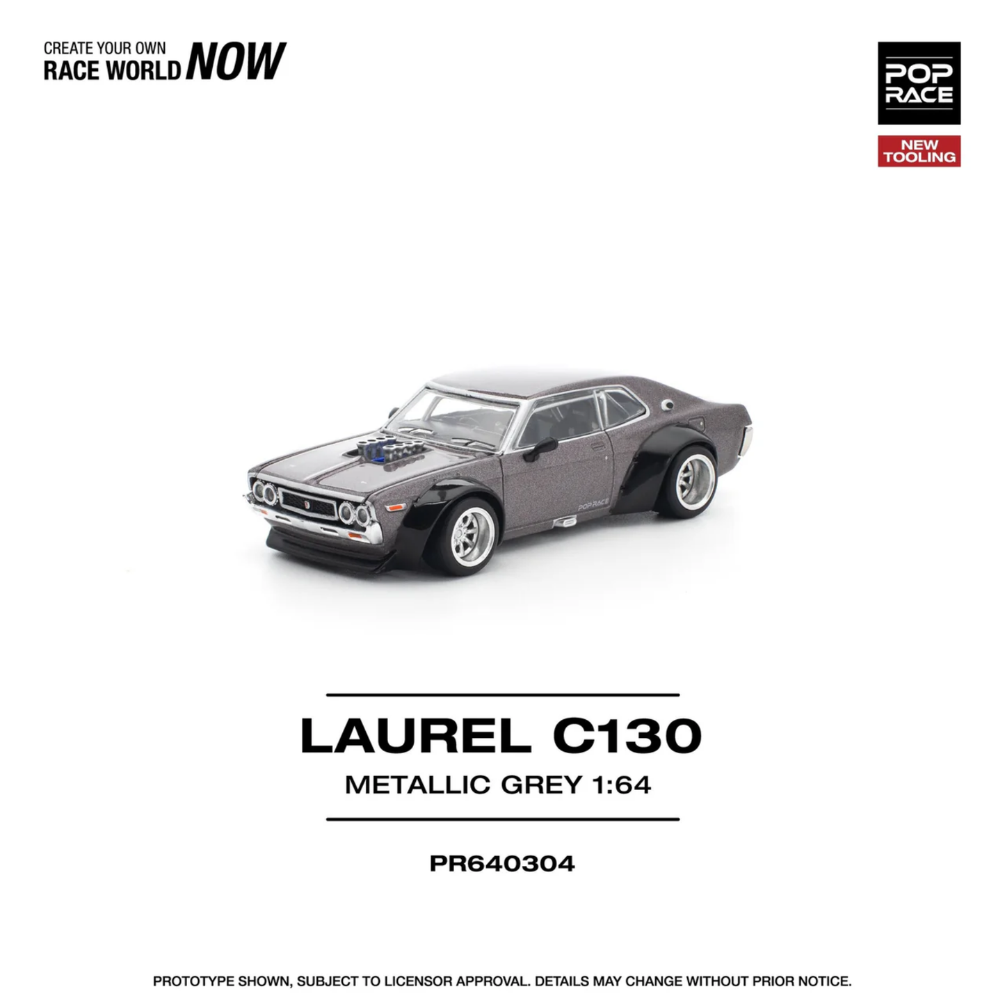 Laurel C130 Metallic Grey - (PRE ORDEN)