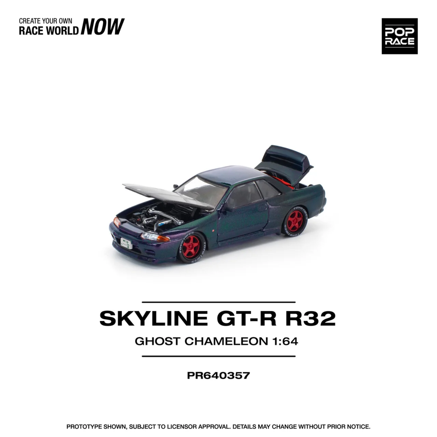 Skyline GT-R R32 Ghost Chamelon - (PRE ORDEN)