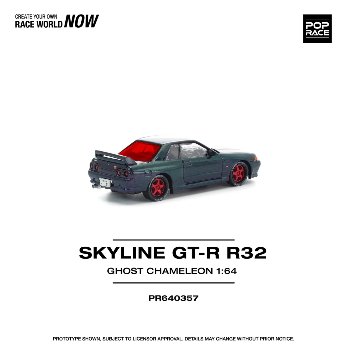 Skyline GT-R R32 Ghost Chamelon - (PRE ORDEN)