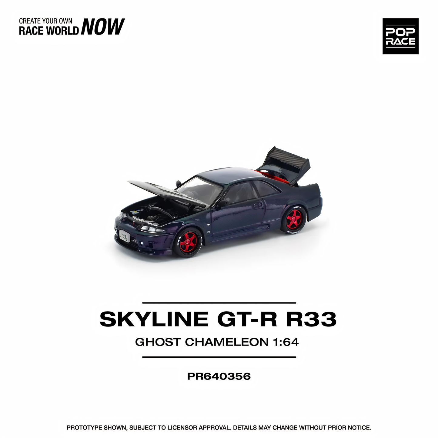 Skyline GT-R R33 Ghost Chamelon - (PRE ORDEN)