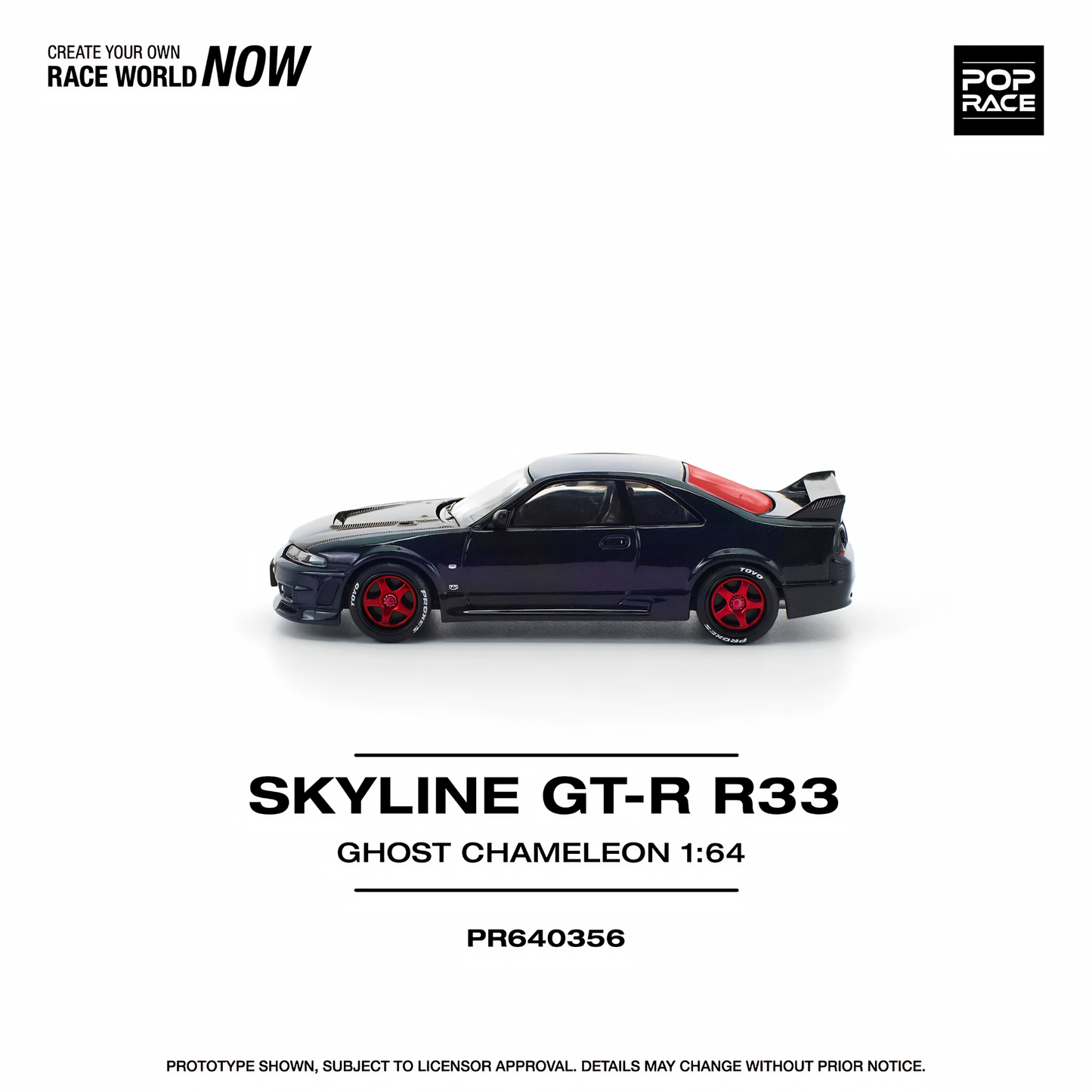 Skyline GT-R R33 Ghost Chamelon - (PRE ORDEN)