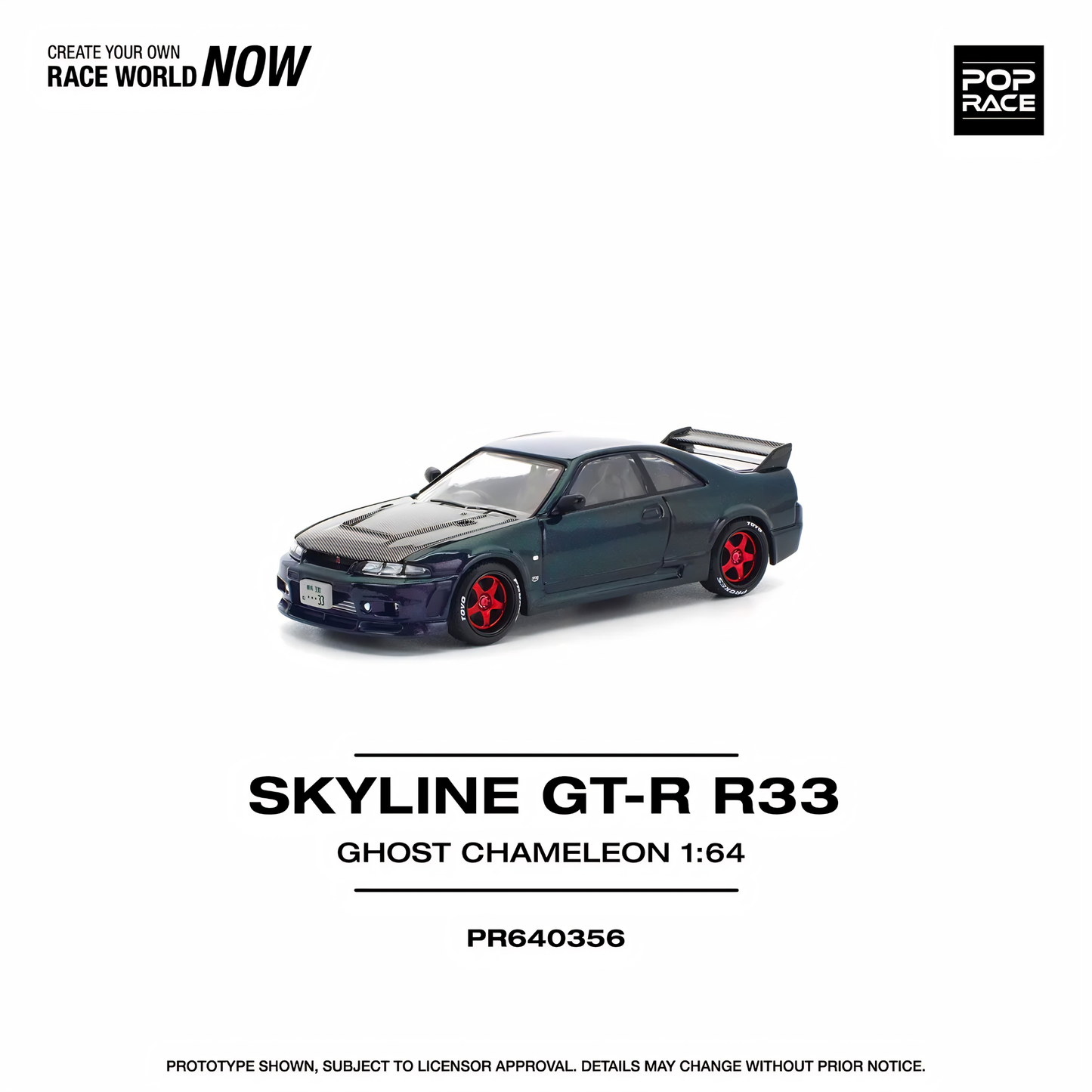 Skyline GT-R R33 Ghost Chamelon - (PRE ORDEN)