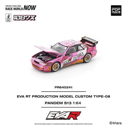 Pandem Silvia S13 EVA RT Production Model Custom Type-08 x 1087X - (PRE ORDEN)