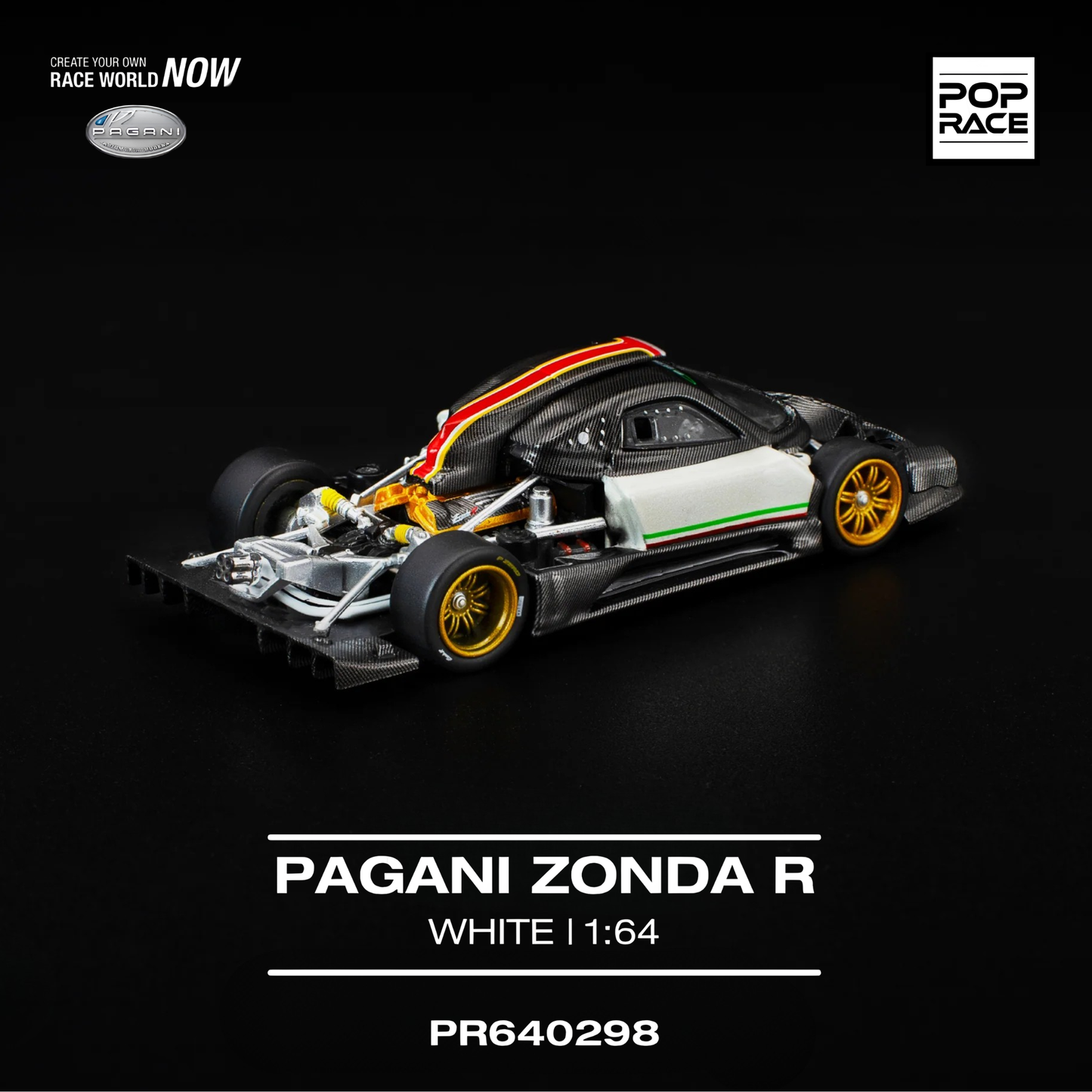 Pagani Zonda R - White (PRE ORDEN)