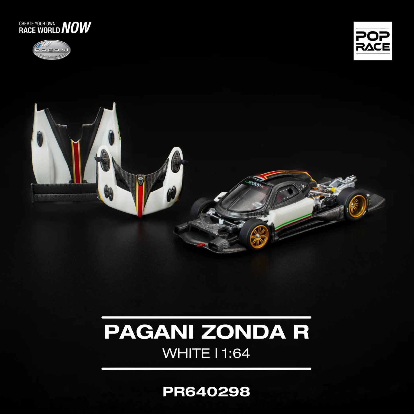 Pagani Zonda R - White (PRE ORDEN)