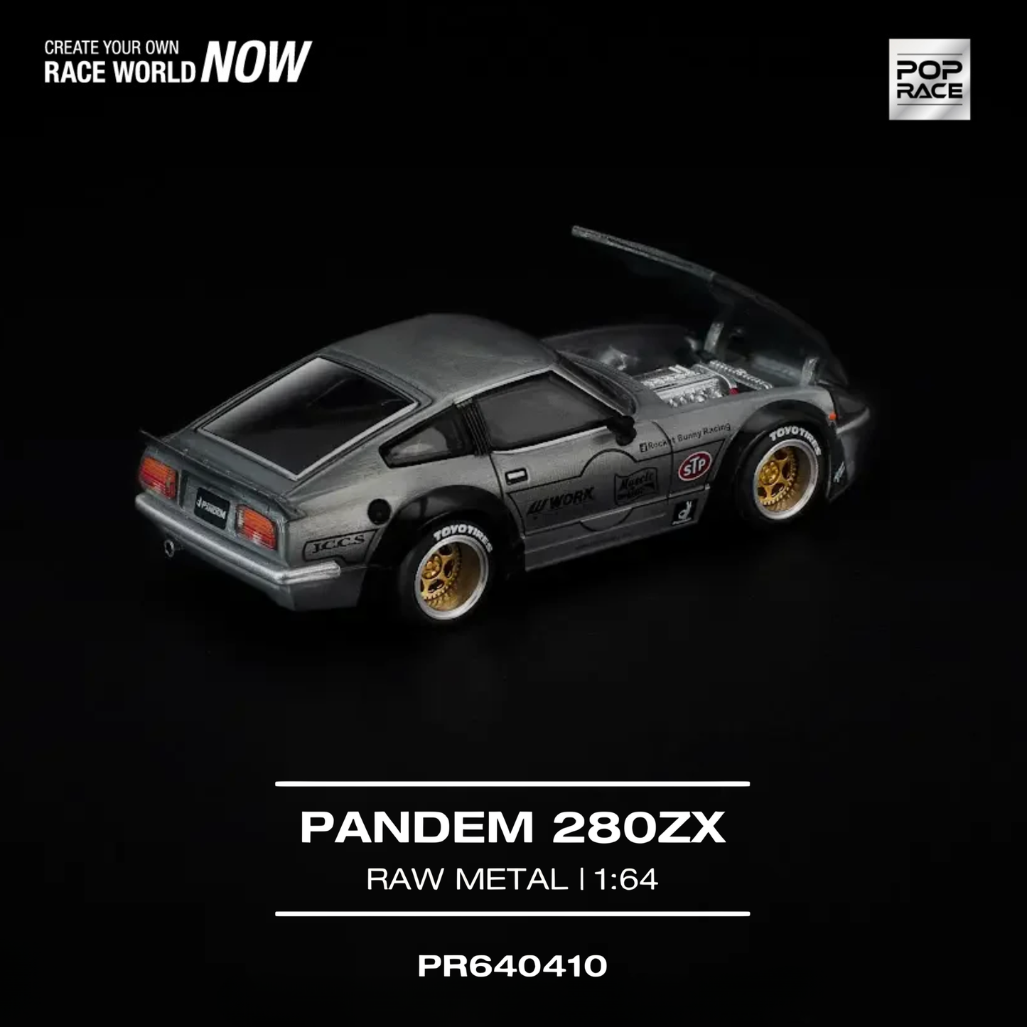 Pandem 280ZX - Raw Metal (PRE ORDEN)