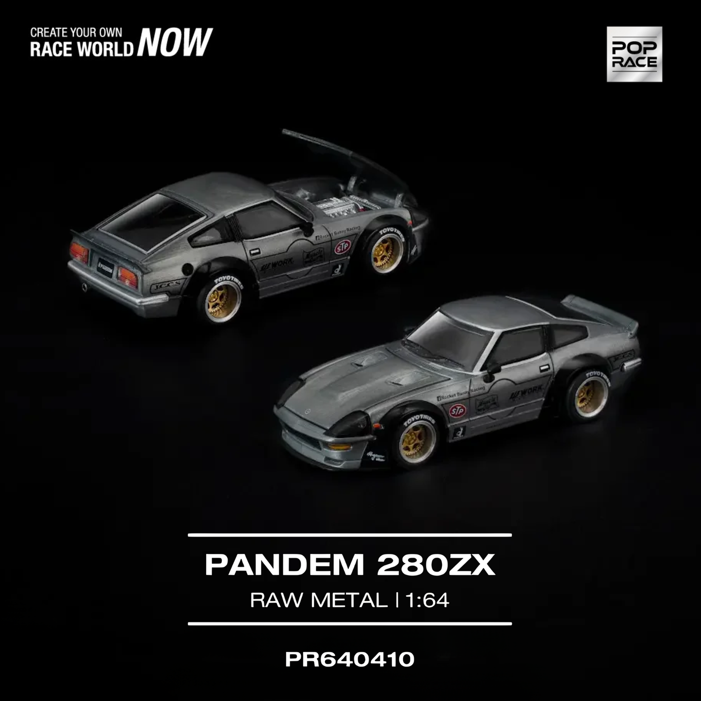 Pandem 280ZX - Raw Metal (PRE ORDEN)