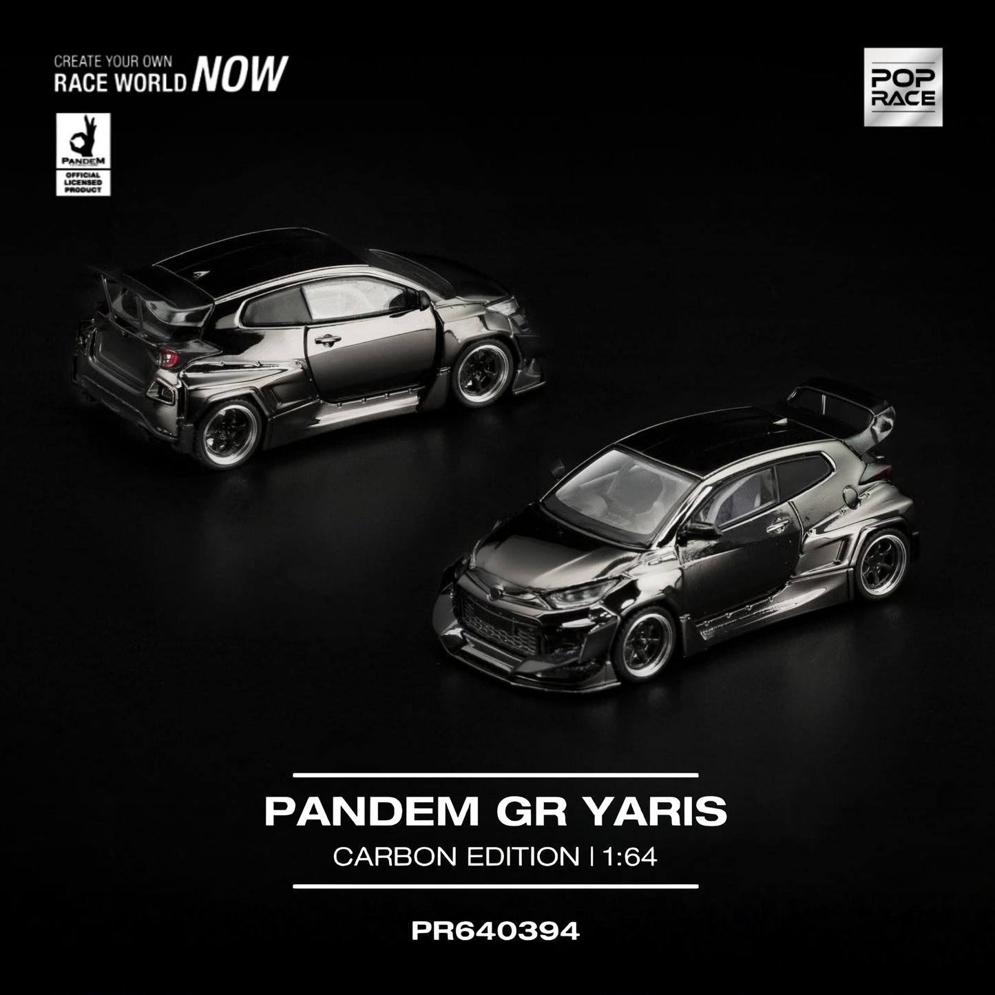 Pandem GR Yaris - Dark Chrome (PRE ORDEN)