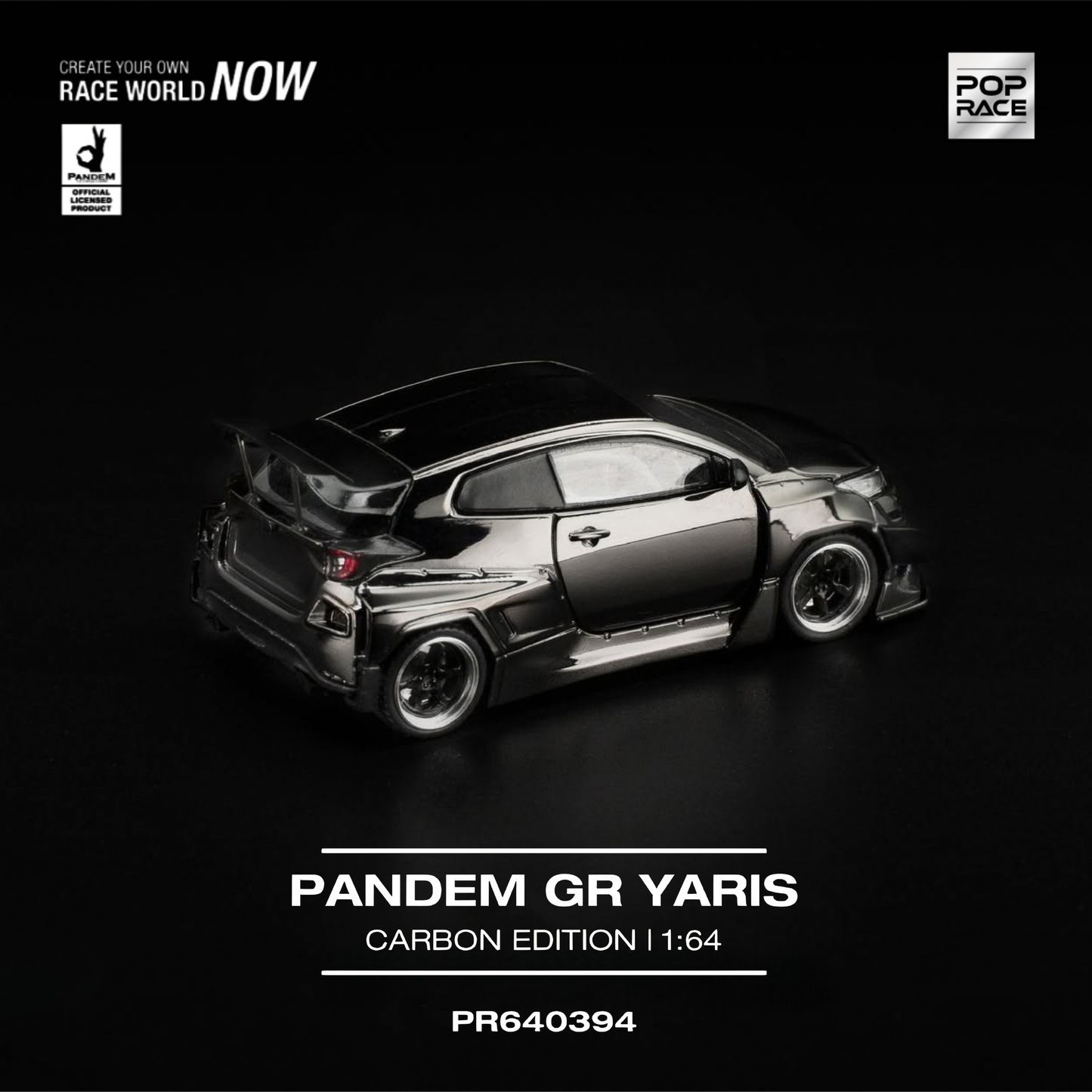 Pandem GR Yaris - Dark Chrome (PRE ORDEN)