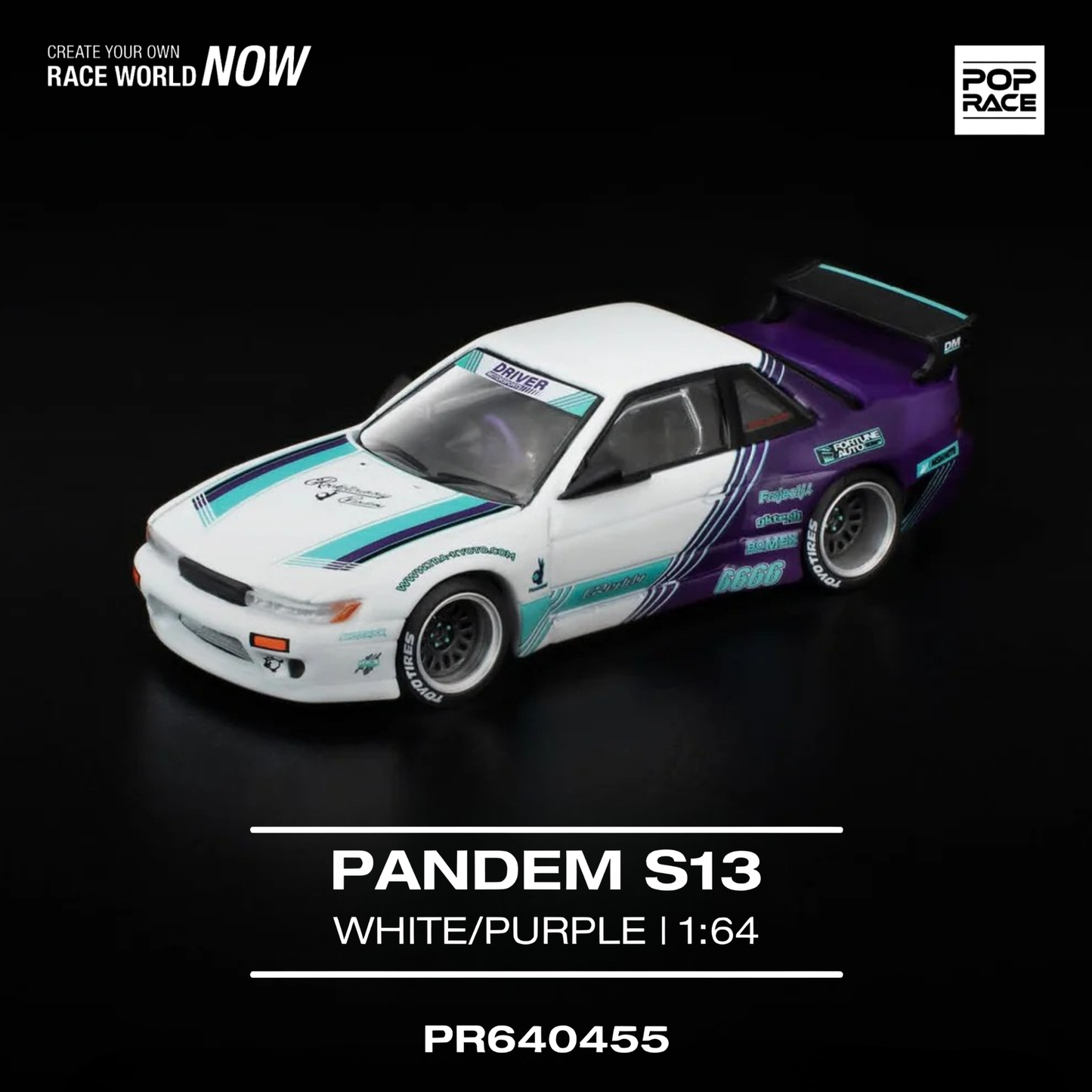 Pandem S13 White - Purple (PRE ORDEN)