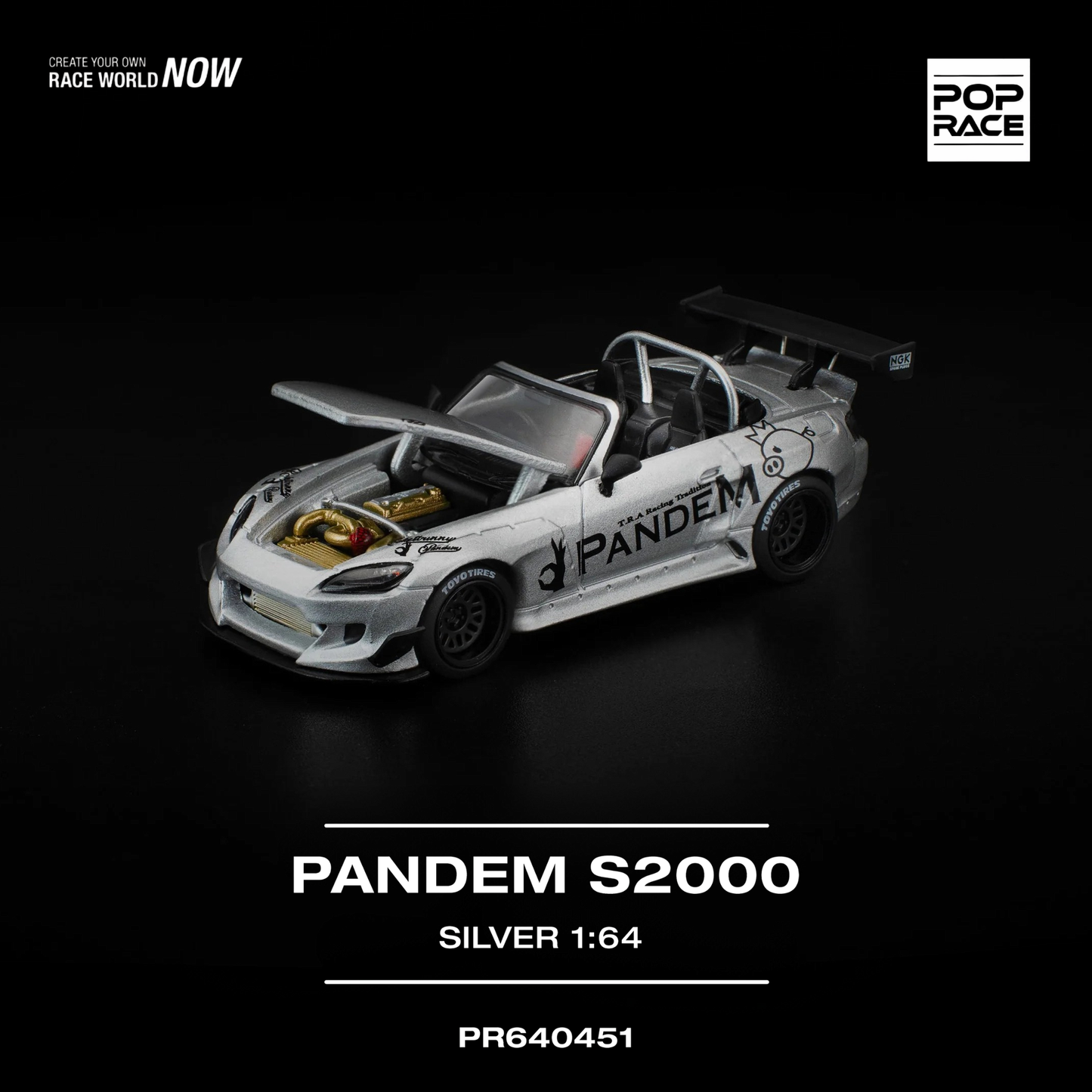 Pandem S2000 Silver (PRE ORDEN)