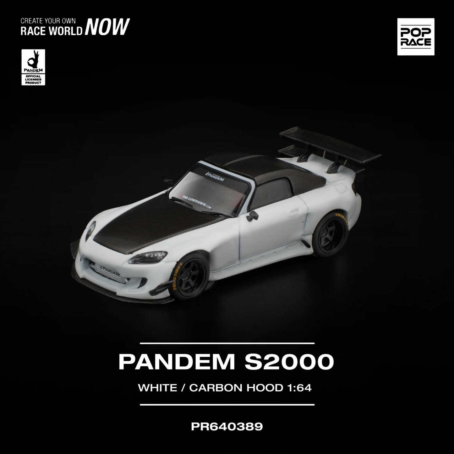 Pandem S2000 Soft - Top White (PRE ORDEN)