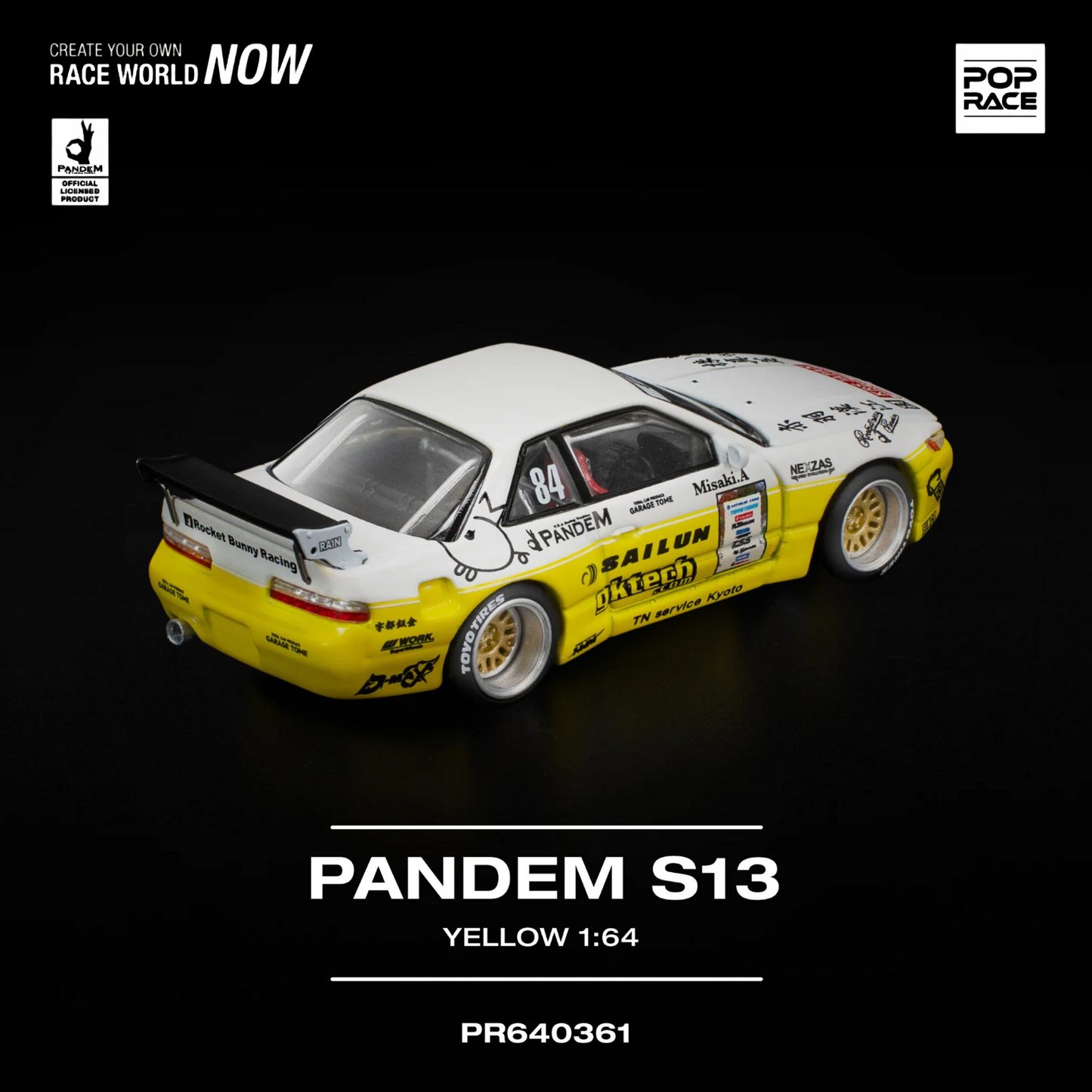 Pandem Silvia S13 2020 D1 Lights - Yellow White (PRE ORDEN)