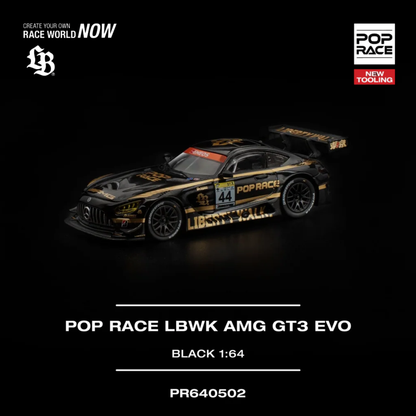 LBWK AMG GT3 EVO BLACK (PRE ORDEN)