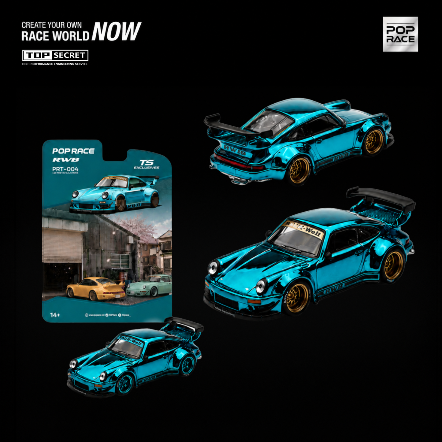 RWB 930 - Teal Chrome (PRE ORDEN)