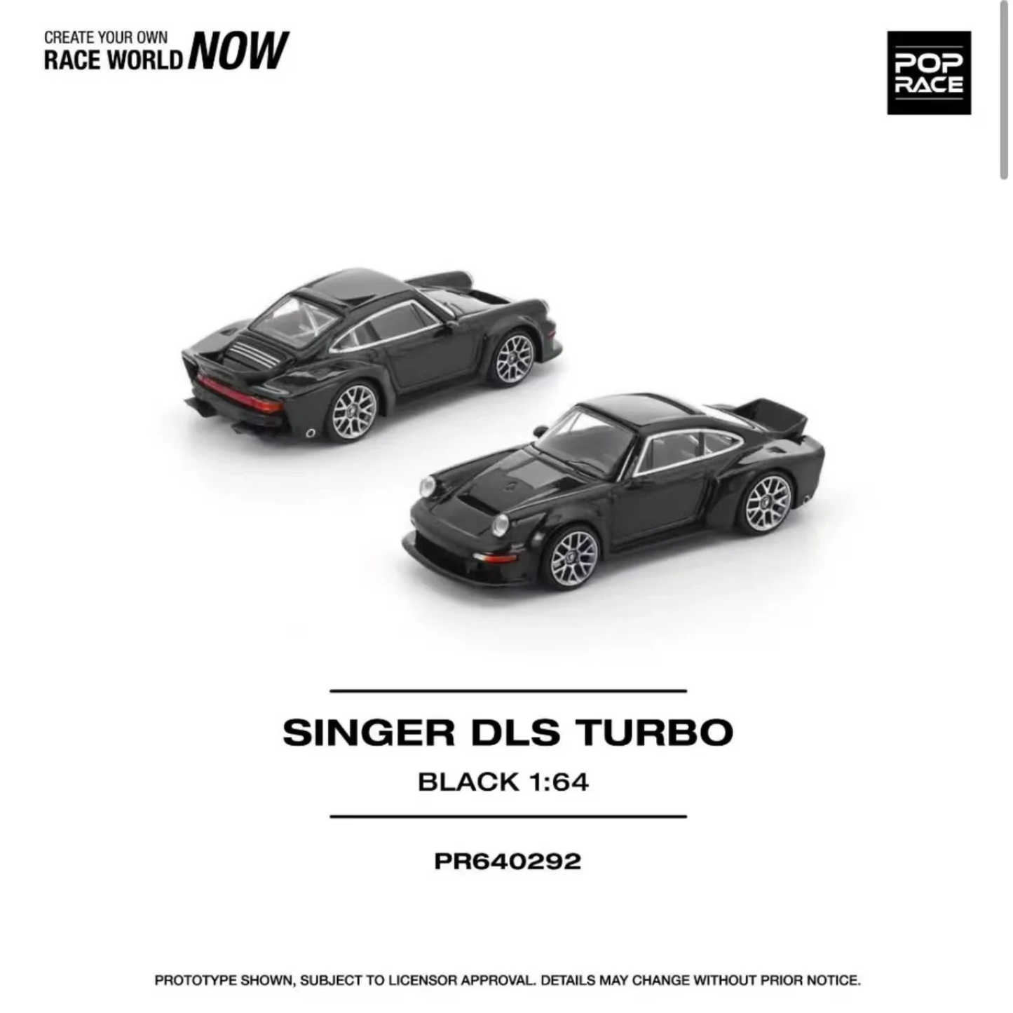 Singer DLS Turbo Road Black - (PRE ORDEN)