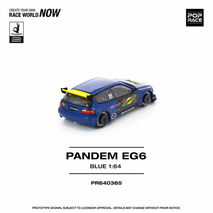Pandem Civic EG6 Bue Black - (PRE ORDEN)