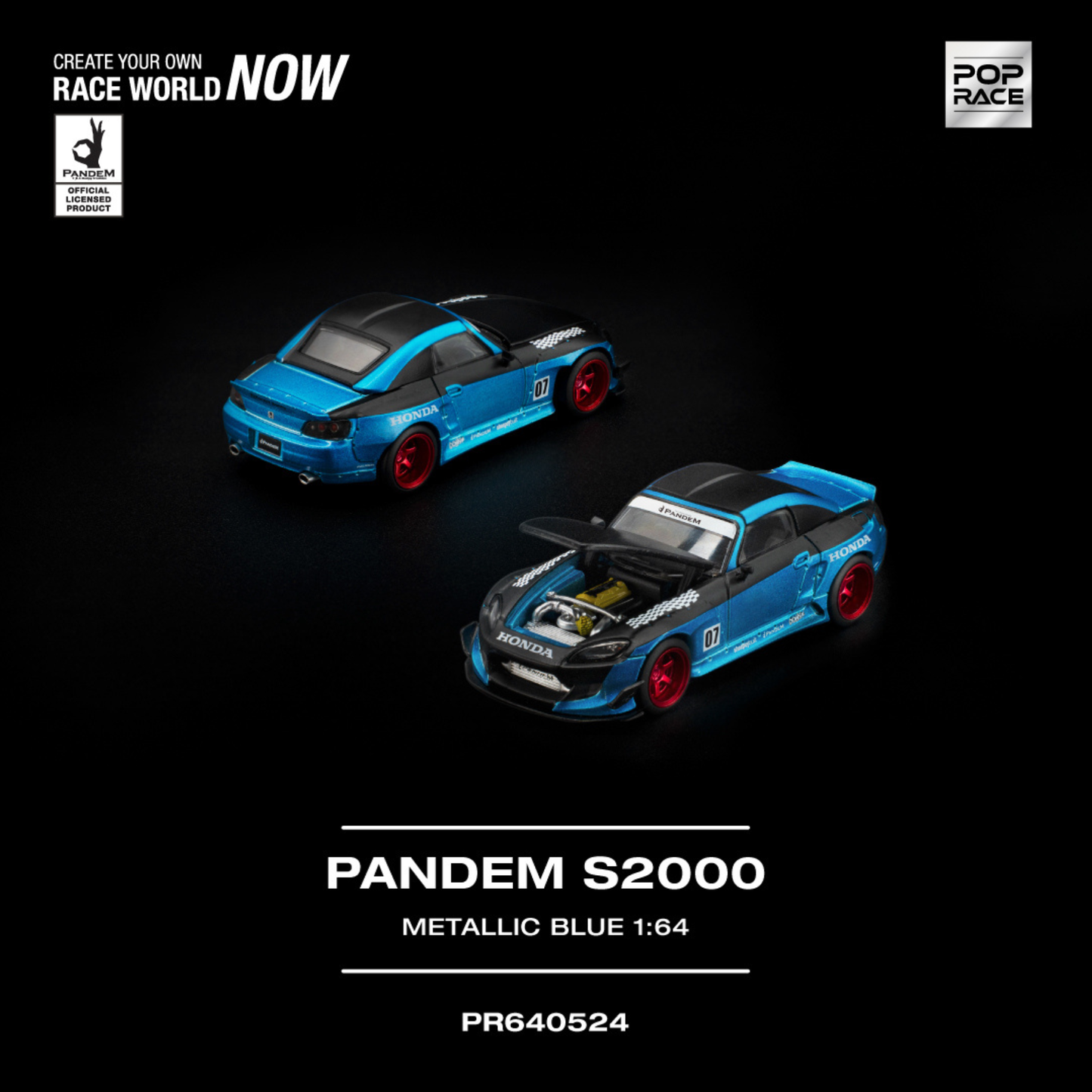 Pandem S2000 - Metallic Blue - (PRE ORDEN)