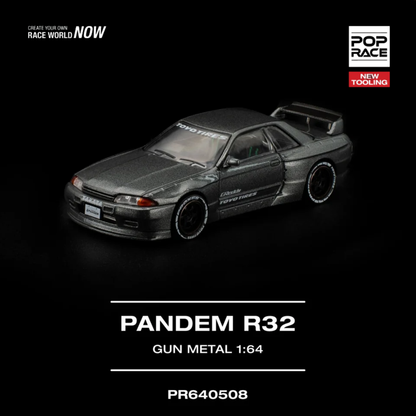 Pandem R32 Gun Metal New Tooling (PRE ORDEN)