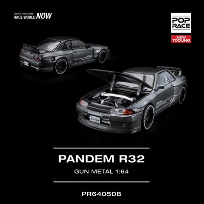 Pandem R32 Gun Metal New Tooling (PRE ORDEN)