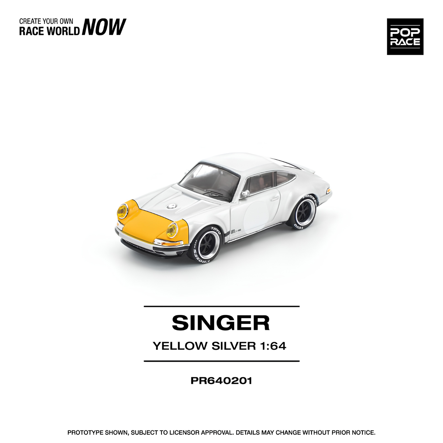 Singer 911 SCCS Homage Yellow Silver - (PRE ORDEN)