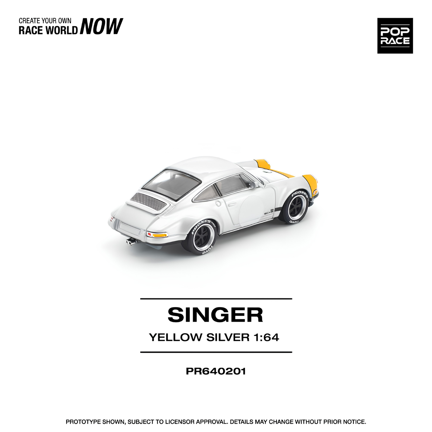 Singer 911 SCCS Homage Yellow Silver - (PRE ORDEN)