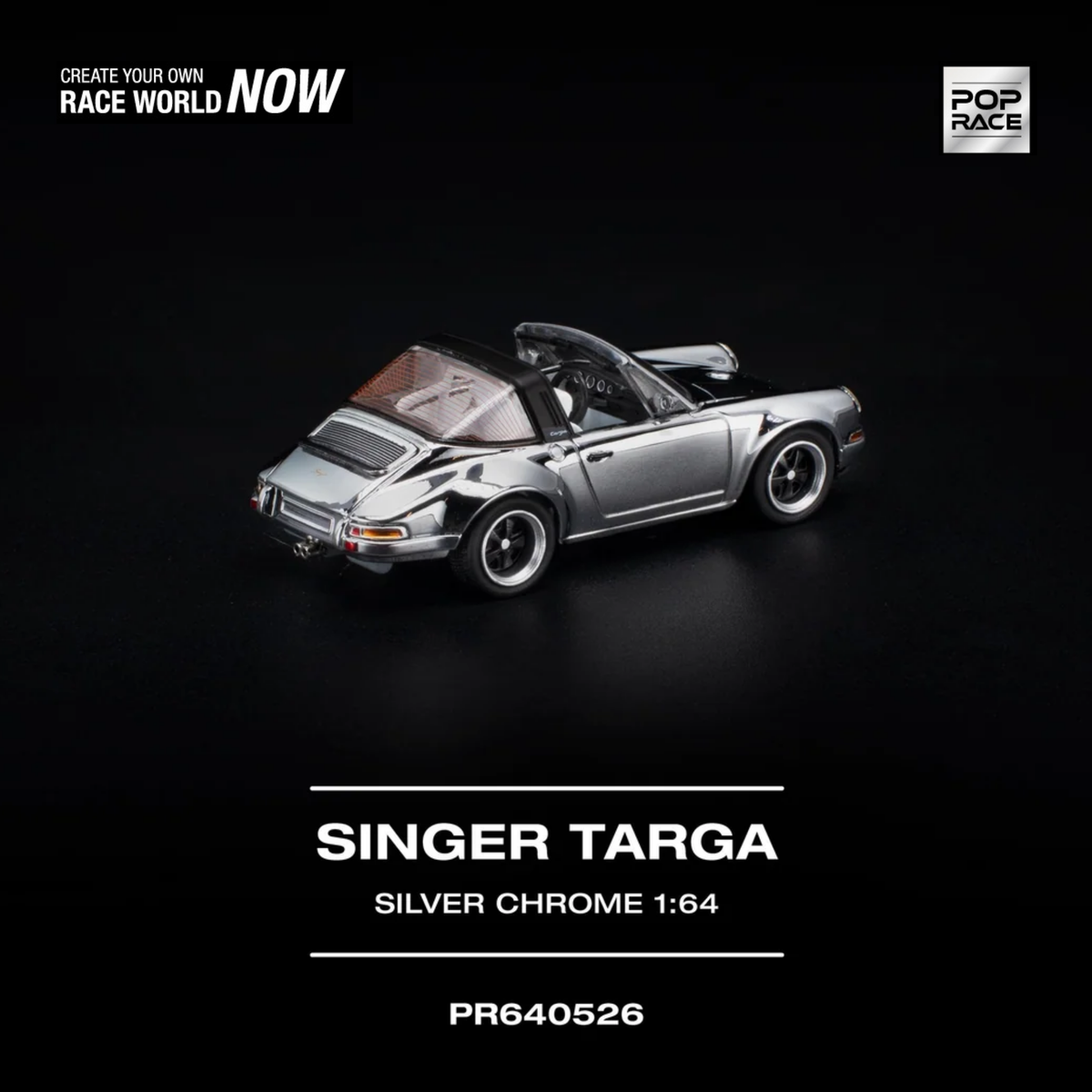 SINGER TARGA SILVER CHROME (PRE ORDEN)