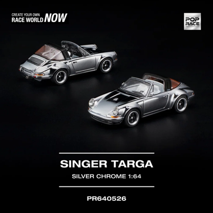 SINGER TARGA SILVER CHROME (PRE ORDEN)