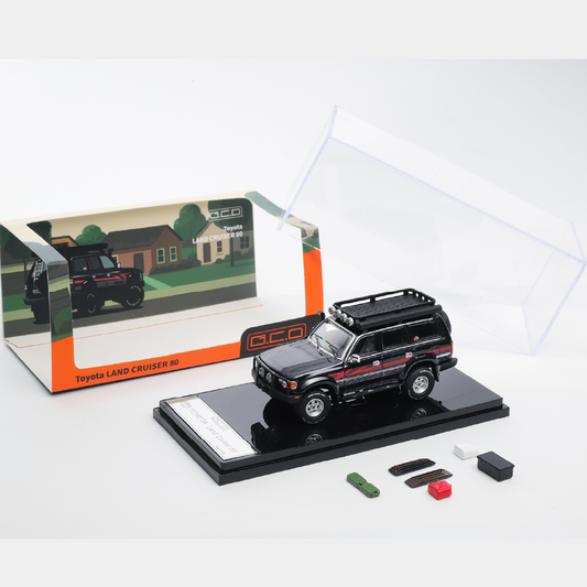 Toyota Land Cruiser 80' Negra - GCD