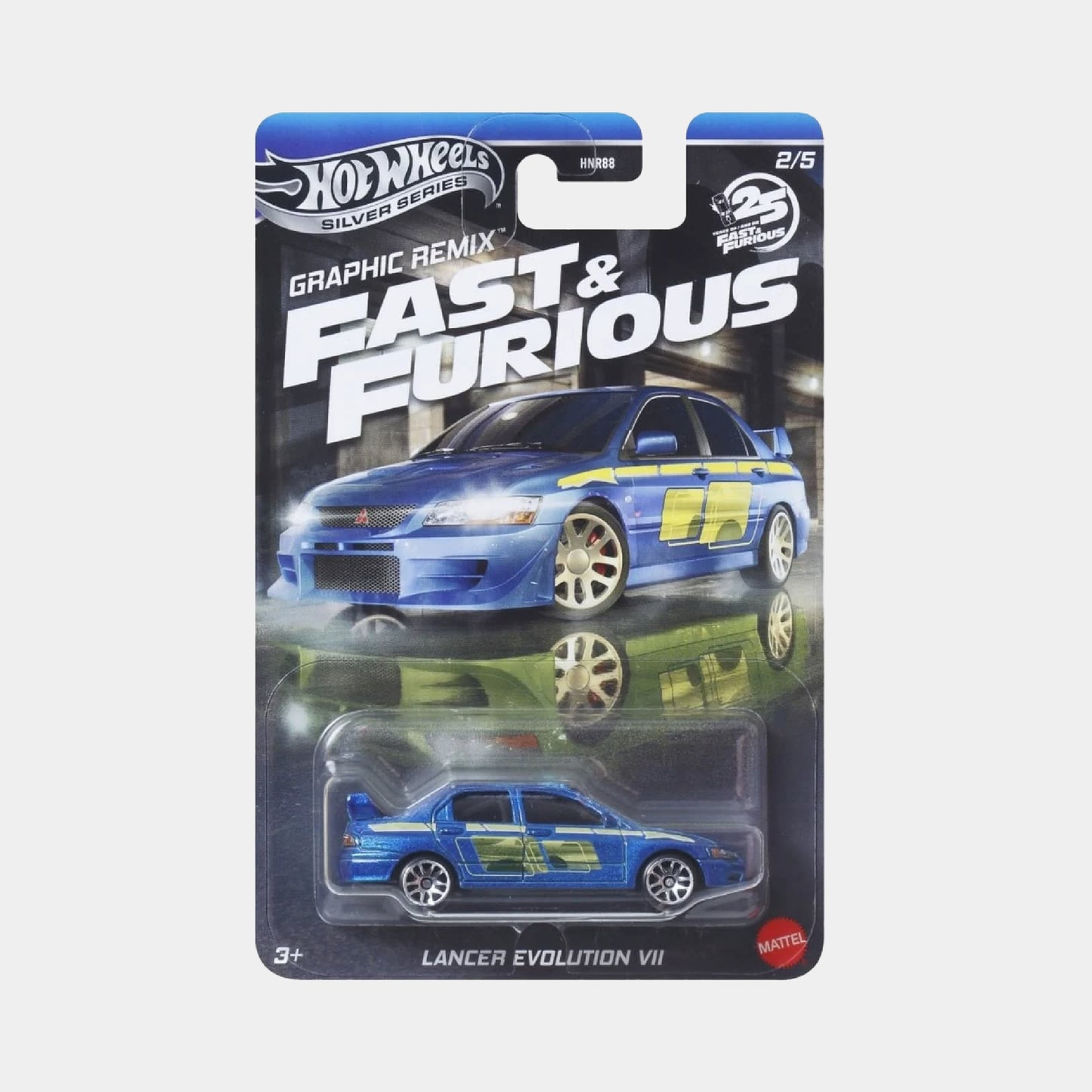 Rápido y Furiosos Graphic Remix - Hot Wheels Silver Series (PRE ORDEN)