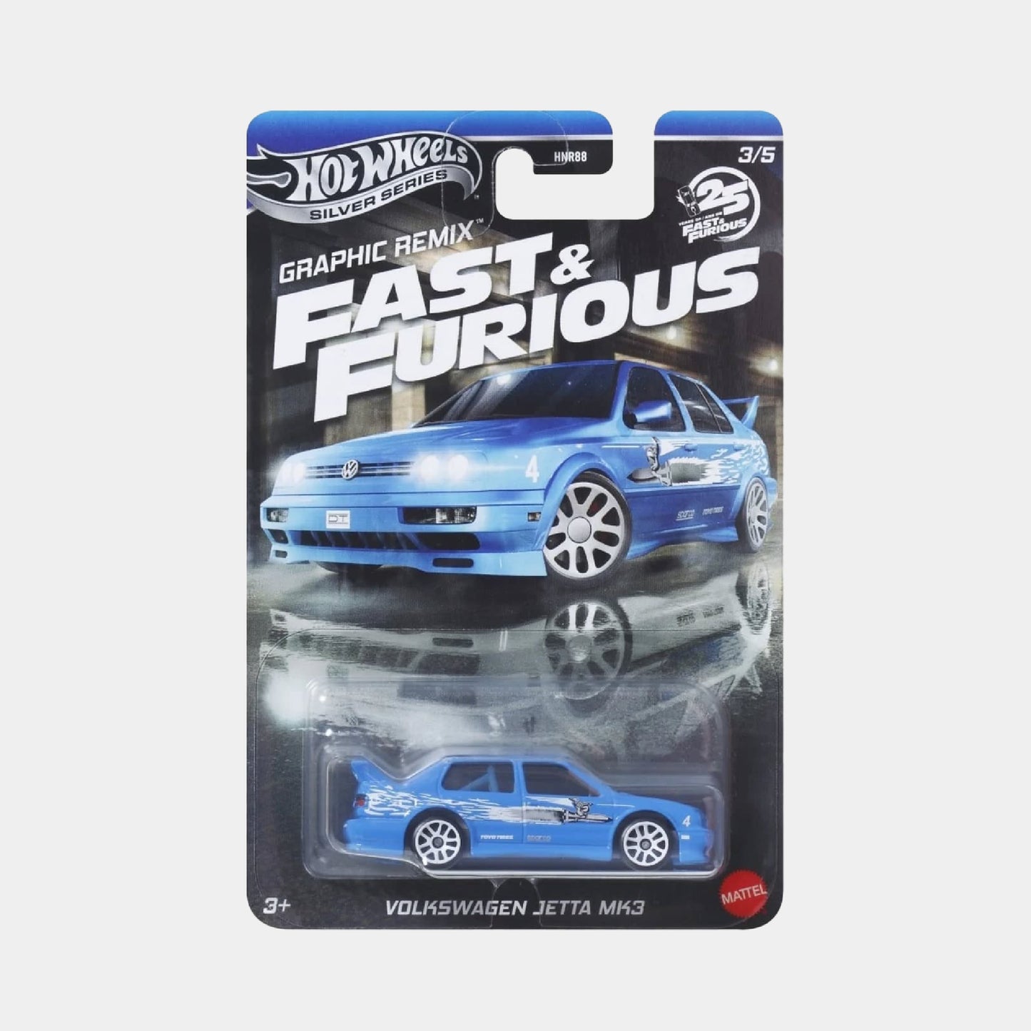 Rápido y Furiosos Graphic Remix - Hot Wheels Silver Series (PRE ORDEN)