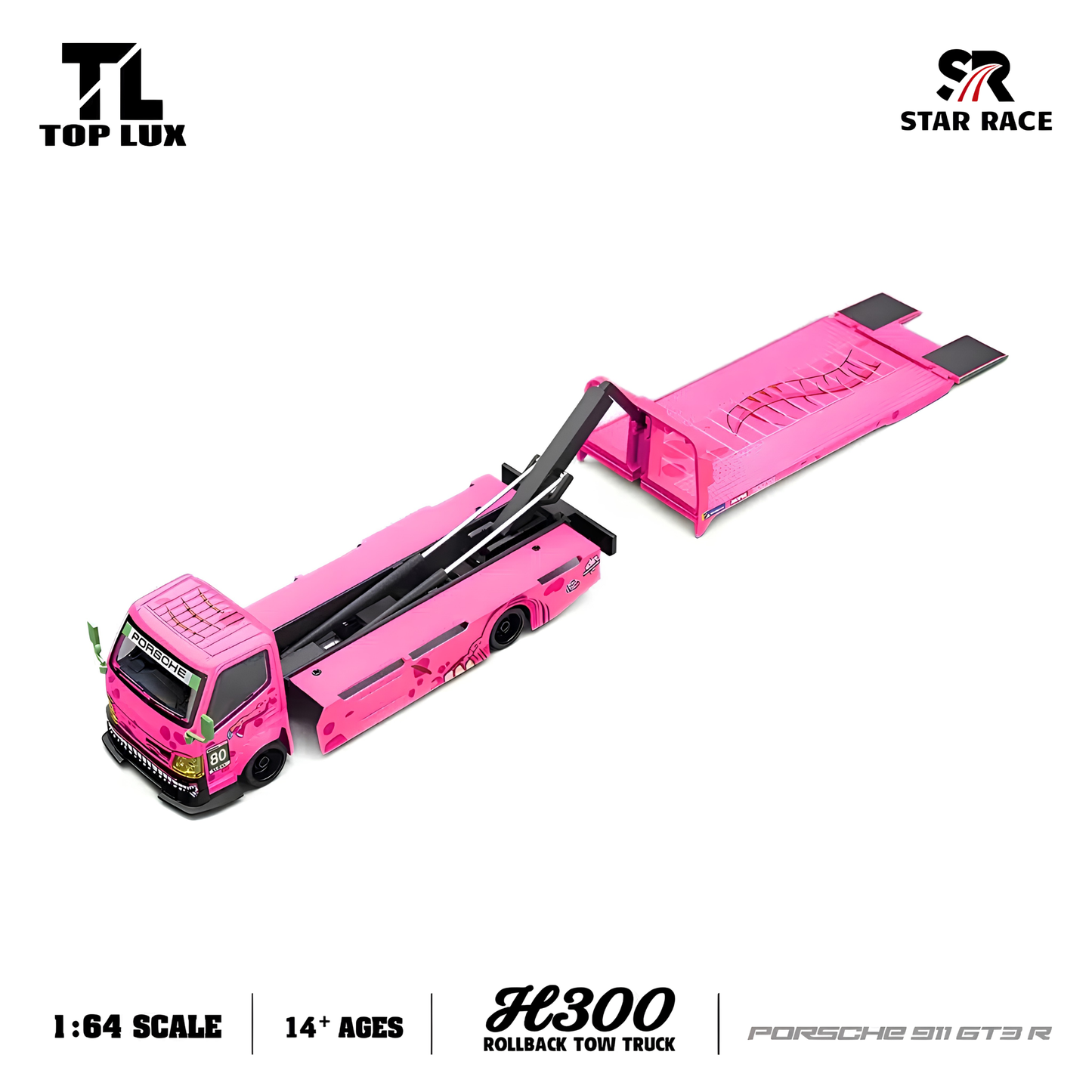H300 Rollback Tow Truck Roxy & Rexy - Top Lux X Star Race (PRE VENTA)
