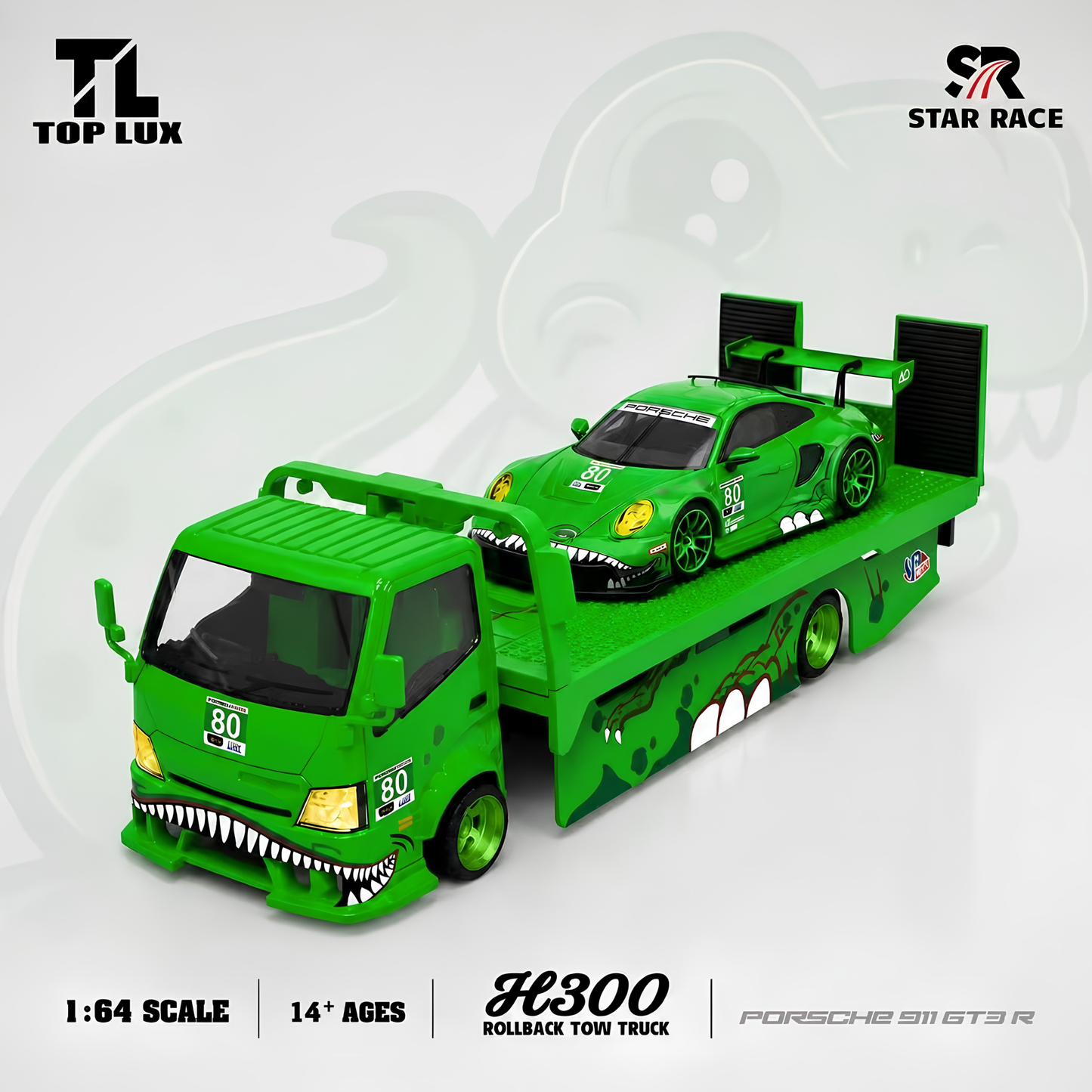 H300 Rollback Tow Truck Roxy & Rexy - Top Lux X Star Race (PRE VENTA)