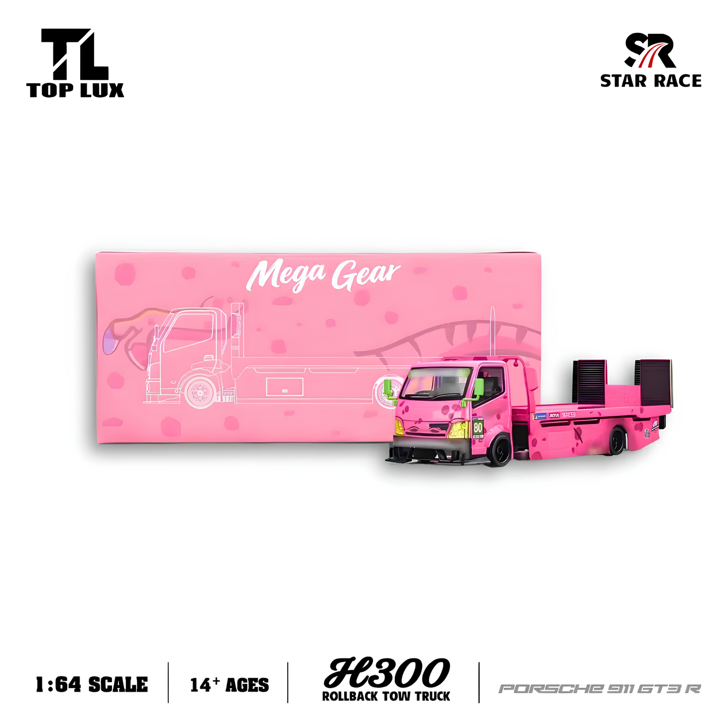 H300 Rollback Tow Truck Roxy & Rexy - Top Lux X Star Race (PRE VENTA)