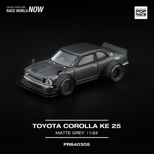 Toyota Corolla KE 25 - Matte Grey (PRE ORDEN)